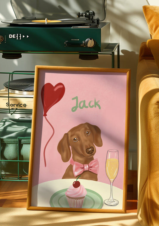 A Sweet Treat with Your Sweetie - Natür Mort Evcil Hayvan Portesi