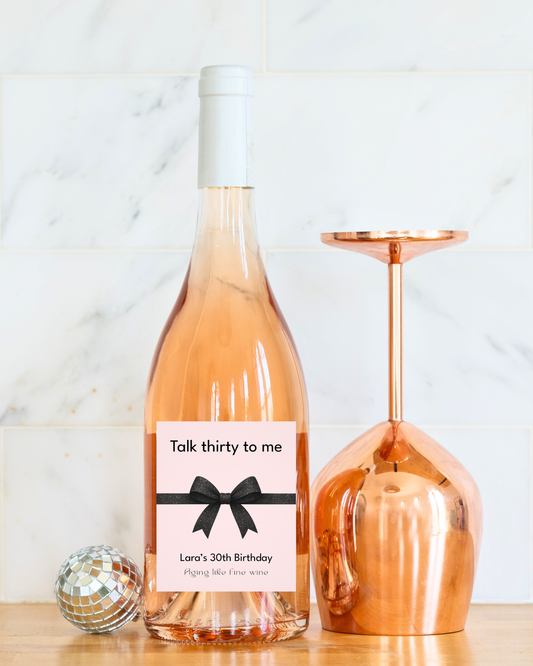 Kişiye özel konsept içecek etiketi