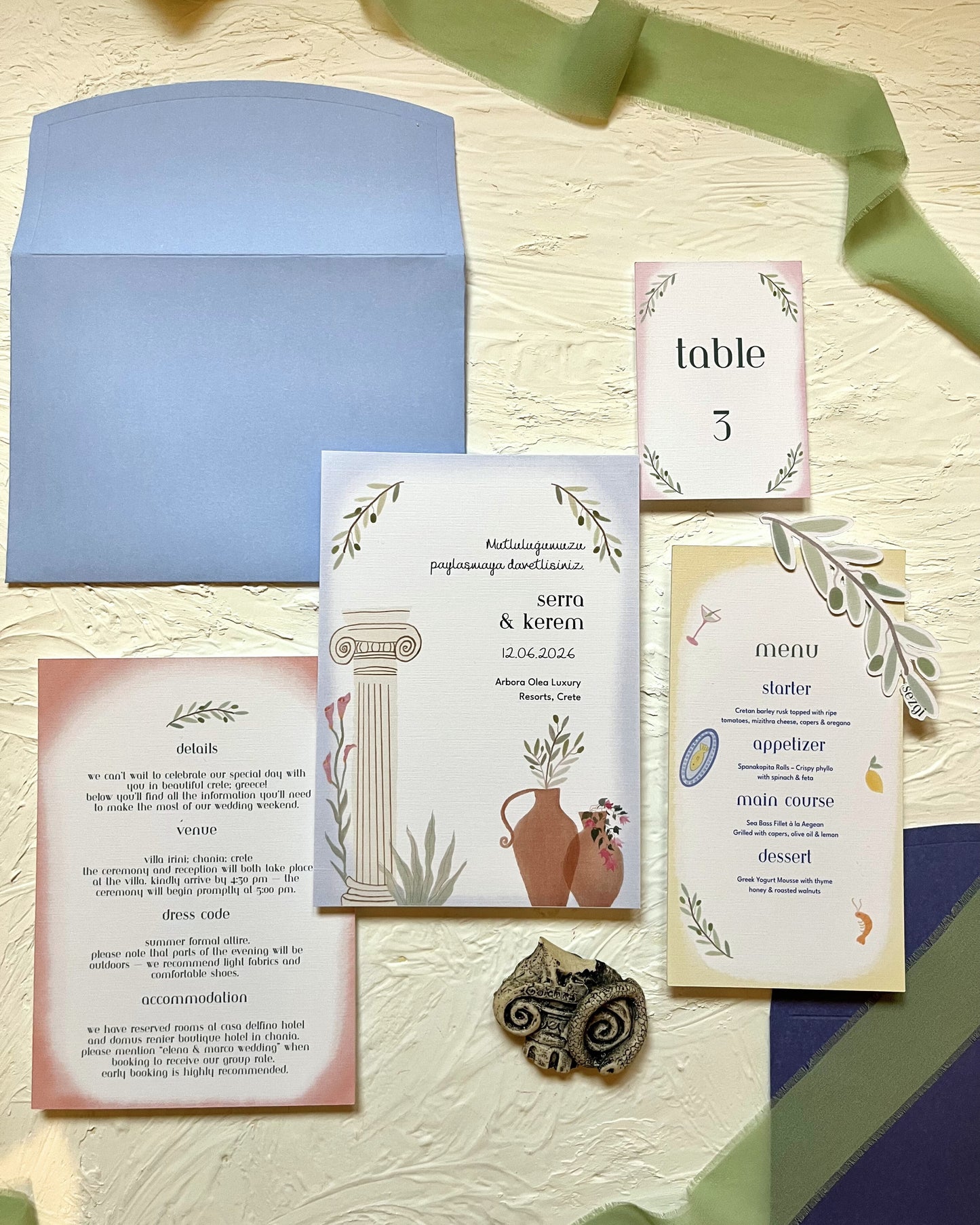 Hellas Davetiye Seti