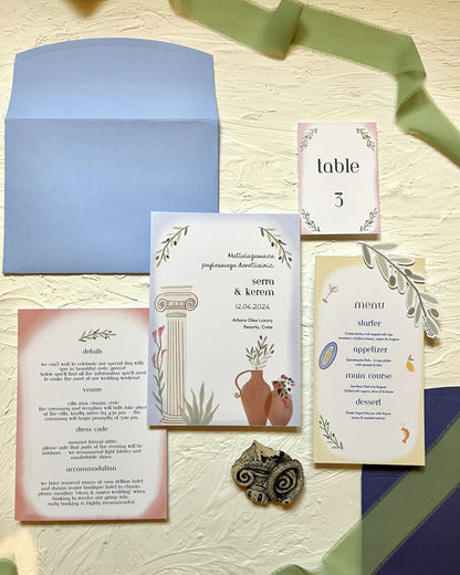 Hellas Davetiye Seti