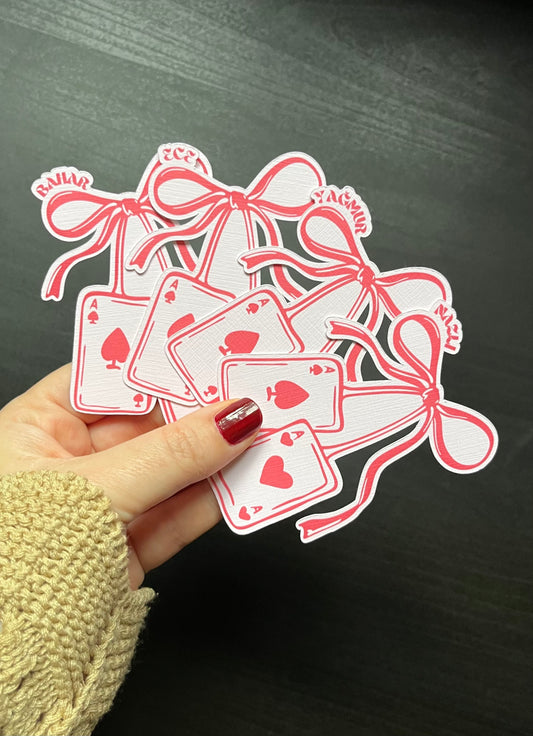 Özel Kesim As İsim Kartı - 10 adet