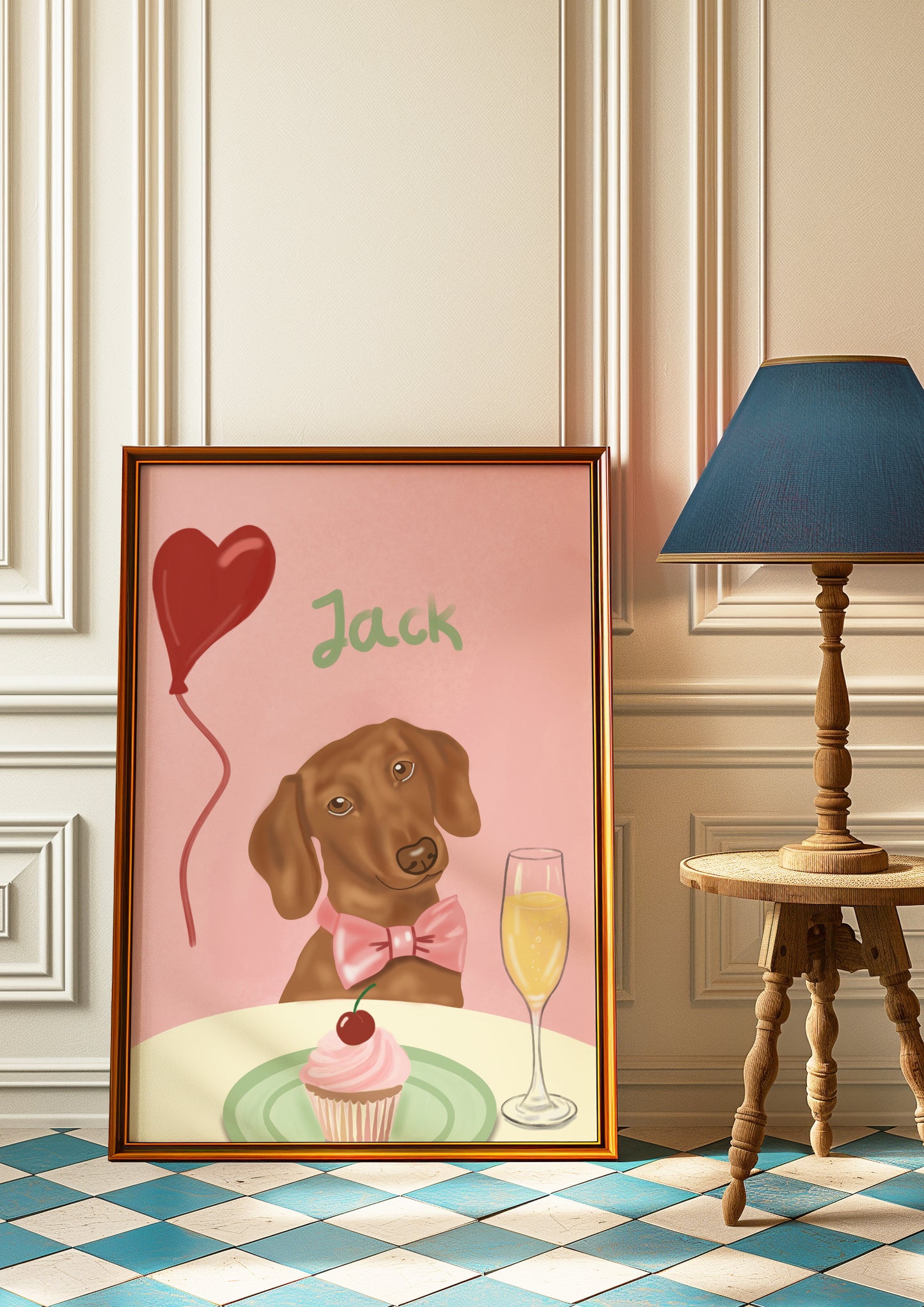 A Sweet Treat with Your Sweetie - Natür Mort Evcil Hayvan Portesi