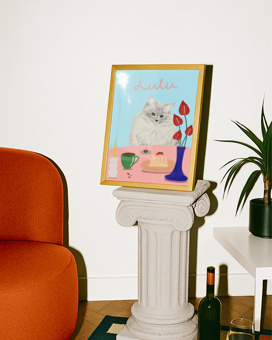 Natür Mort Evcil Hayvan Portesi