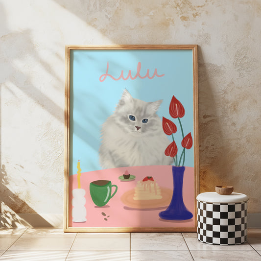 Natür Mort Evcil Hayvan Portesi