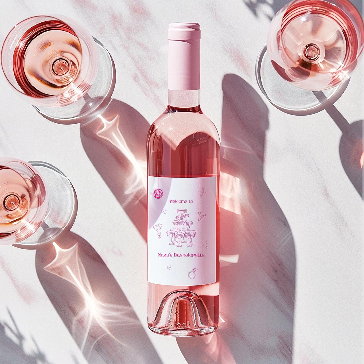 Kişiye Özel Kokteyl Konsept İçecek Etiketi