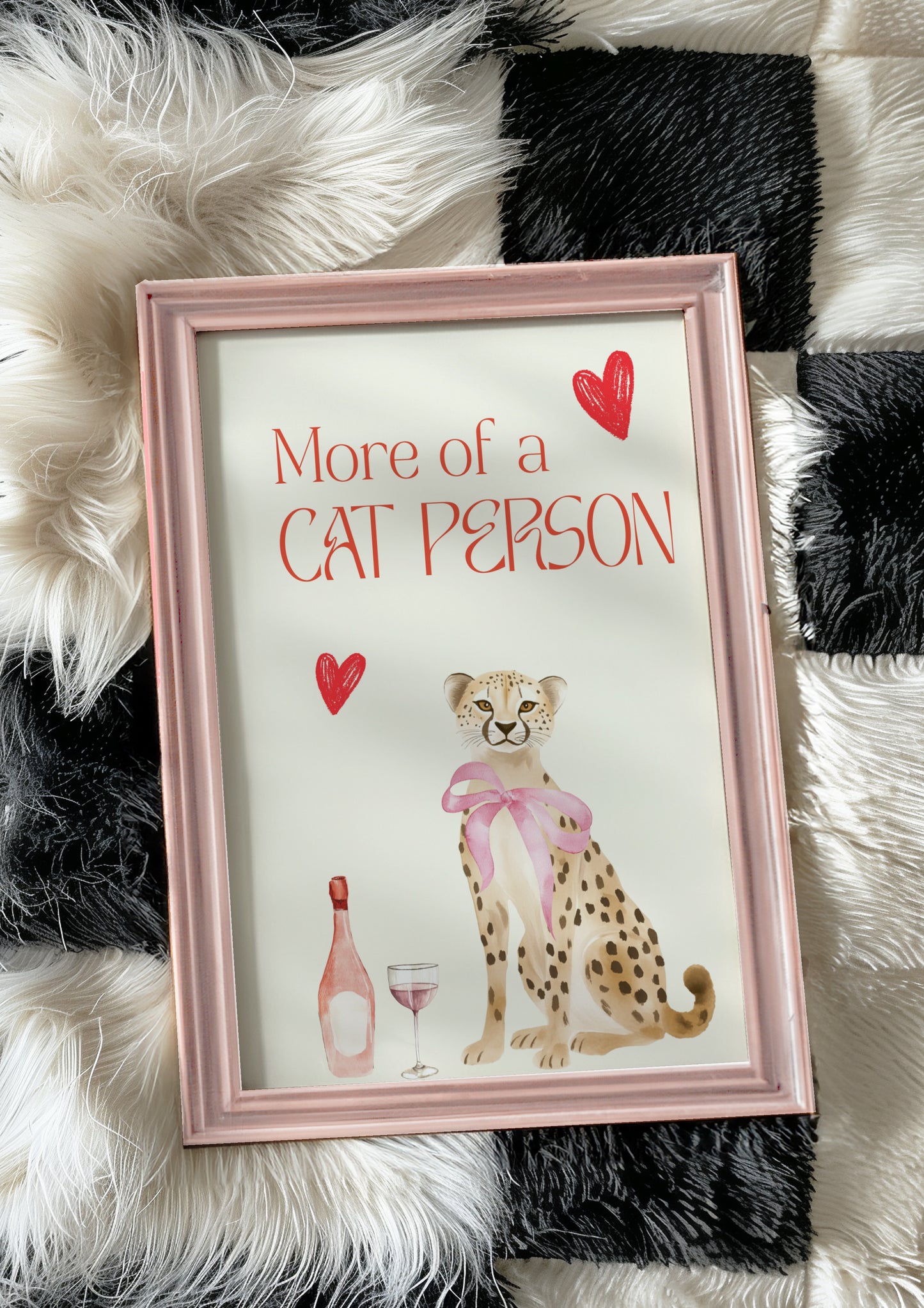 Cat Person Kedi Temalı Poster